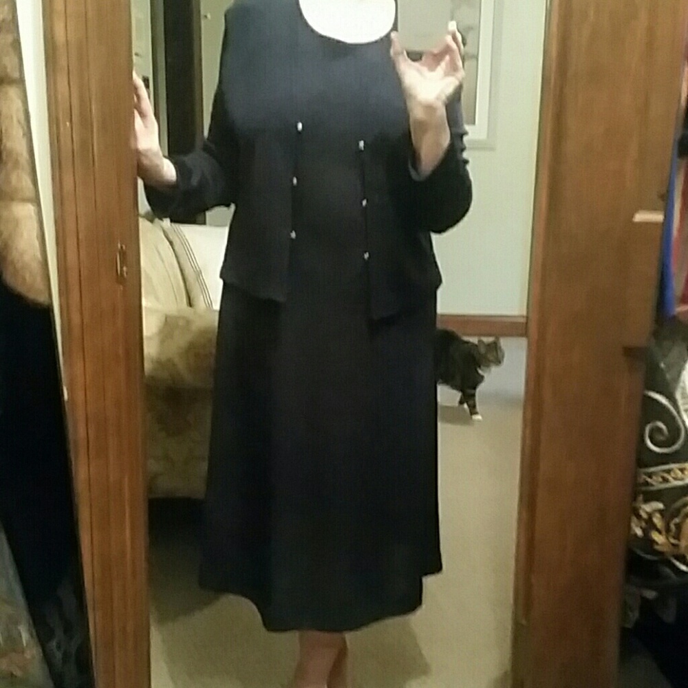 Vintage 2 piece navy career